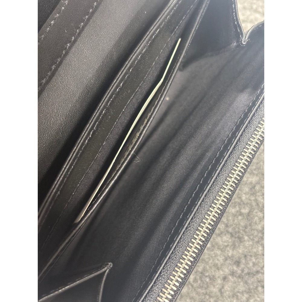 Zadig & Voltaire ZV Initiale Snake Le Long Black Leather Chain Clutch Bag $448 - Picture 8 of 12